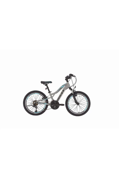 Bisan BİSAN BUFFALO ÇOCUK BİSİKLETİ 30 CM V 24 JANT 18 VİTES AÇIK GRİ SİYAH MAVİ ürün görseli 1