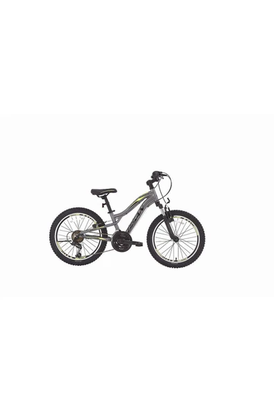 Bisan BİSAN BUFFALO ÇOCUK BİSİKLETİ 30 CM V 24 JANT 18 VİTES FÜME SİYAH SARI ürün görseli 1