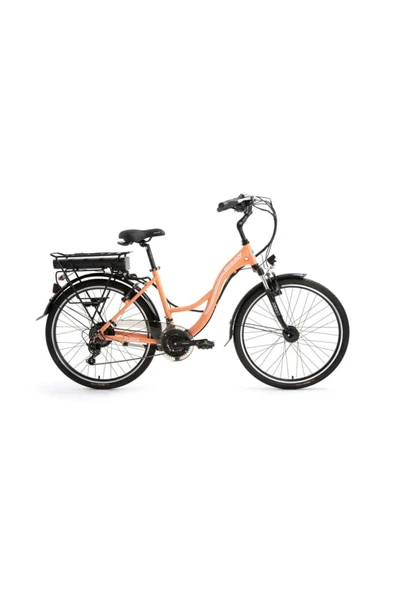 Bisan BİSAN FLORİDA ELEKTRİKLİ BİSİKLET 43 CM V 26 JANT 21 VİTES MERCAN BEYAZ ürün görseli 1