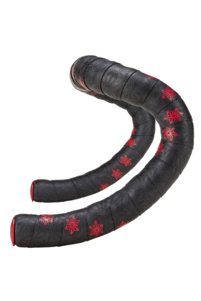 Supacaz BT-22 Super Sticky Kush - Galaxy - Red Print w/ Ano Red Plugs GİDON SARGISI ürün görseli 1