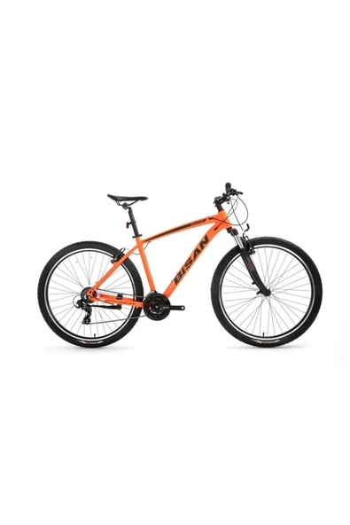Bisan MTX 7100 ERKEK DAĞ BİSİKLETİ 43CM V 27.5 JANT 21 VİTES NEON TURUNCU SİYAH ürün görseli 1