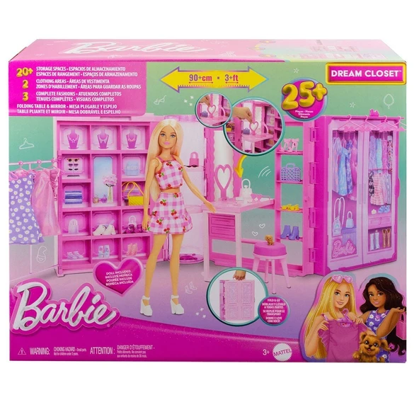 HXD58 Barbie ve Rüya Gardrobu ürün görseli 1