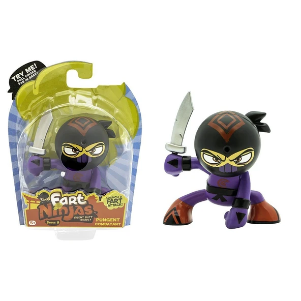 FAN02001 Fart Ninja Gaz Çıkaran Figür - Sensörlü - 1 Adet Fiyatıdır ürün görseli 1