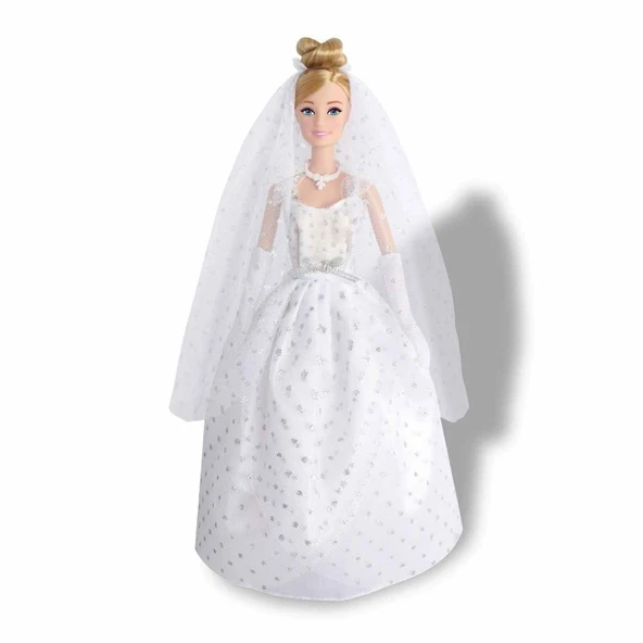 3381 SUN-RST-SIS-Gelinlikli Manken Bebek Alisha 29 cm - Sunman ürün görseli 1
