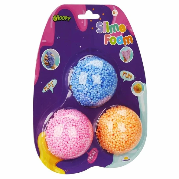 S00003740 SLİME KÖPÜK 3 LÜ 2,5GR KRTL -SUN ürün görseli 1