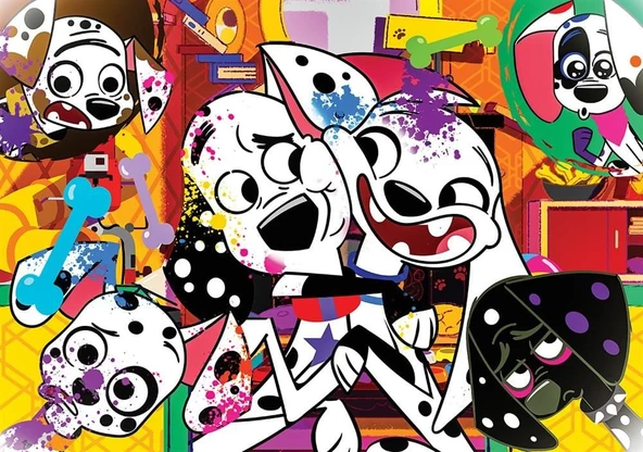 DAL 714 101 DALMATION PUZZLE 100 -KS ürün görseli 1