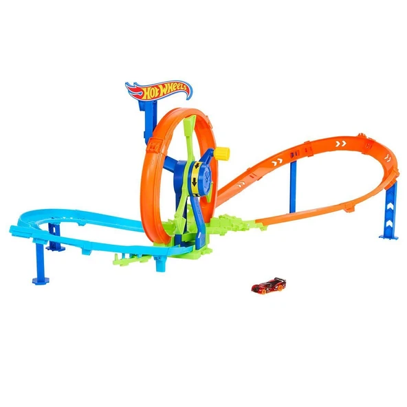 JBX65 Hot Wheels Hızlı Fırlatma ve Döngü Parkuru Oyun Seti ürün görseli 1