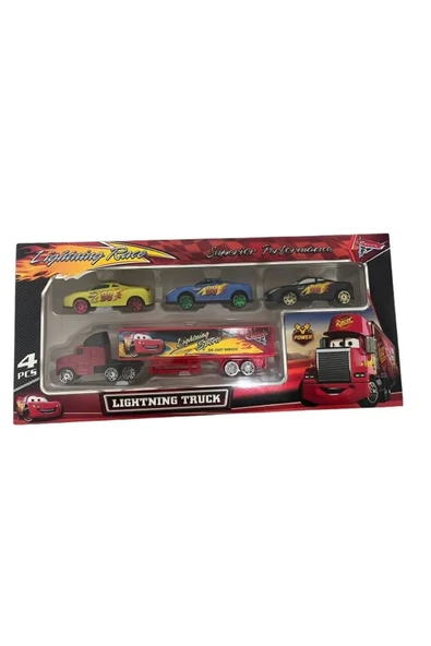 RACER TIR SETİ 3 LÜ METAL ARABALI ürün görseli 1