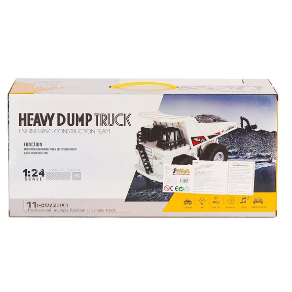 A8196-QH9008 Kumandalı Ağır Döküm Kamyon 1:24  -Asya Oyuncak ürün görseli 1