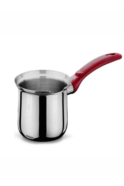 SPRENDA Çelik Cezve No.7 Büyük Boy - Kahve Cezvesi Metal ( 9 fincan- çap 11 cm 900ml ) ürün görseli 1