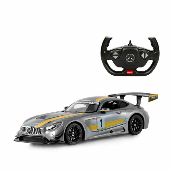 74100 Mercedes AMG GT3 2.4GHZ Işıklı Gri ürün görseli 1