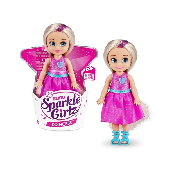 PAK00000 Sparkle Girlz 12cm Prenses Cupcake - 10015TQ3 ürün görseli 1