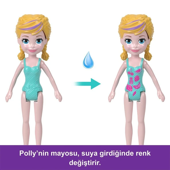 HWP26 Polly Pocket Unicorn Bot Oyun Seti - Resim 4