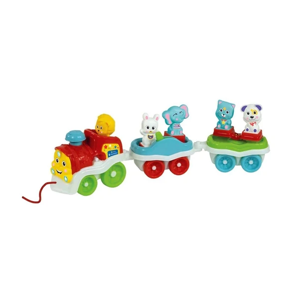 17848 Baby Clementoni - Bebek Hayvanlar Treni +9 ay ürün görseli 1