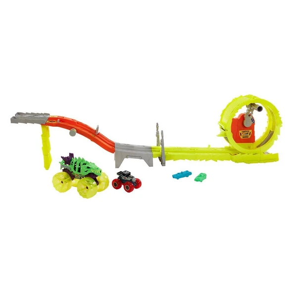 HXT05 Hot Wheels Monster Trucks Power Smashers Oyun Seti ürün görseli 1