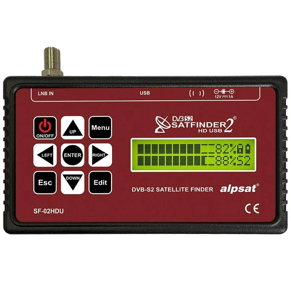 Satfinder 2 HD+ Plus Lcd Ekran Digital Uydu Yön Bulucu ürün görseli 1