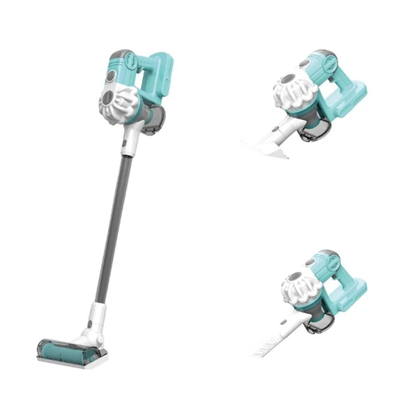 Dikey Elektrik Süpürgesi Yeşil-Gri (3 in1 ) Kapalı Kutu ürün görseli 1