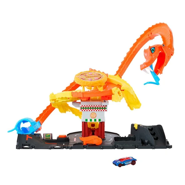 HTN81 Hot Wheels Pizza Dükkanında Kobra Macerası Oyun Seti ürün görseli 1