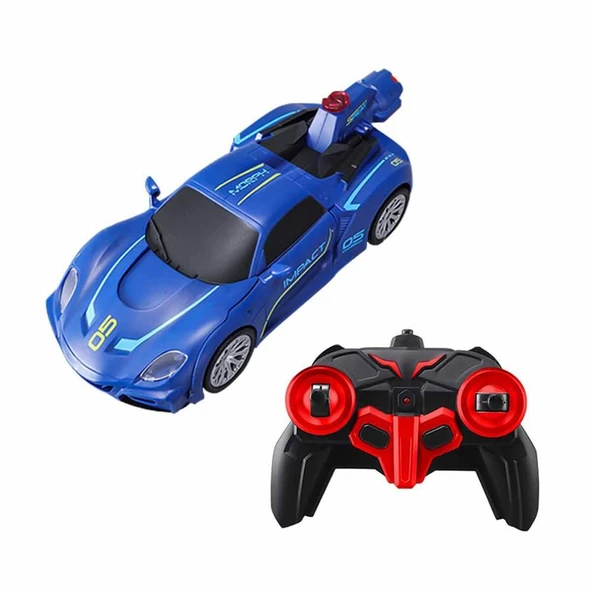 Transforming Robot Racer Uzaktan Kumandalı Sesli ve Işıklı Robotlar ürün görseli 1