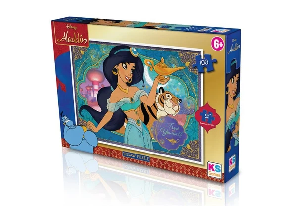 ALD 714 ALADDİN PUZZLE 100 PRÇ. -KS - Resim 2