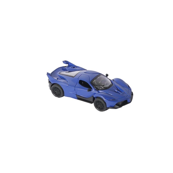SR-1310-11-12-13 Çek Bırak Işıklı ve Müzikli Spor Araba 1:36  - 1 Adet Stokta Olan Gönderilir ürün görseli 1