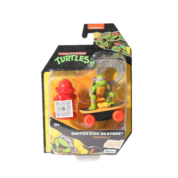TU812001 TMNT Ninja Kaplumbağalar Kaykay Figürü - 71052 - 1 Adet Stokta Olan Gönderilir ürün görseli 1