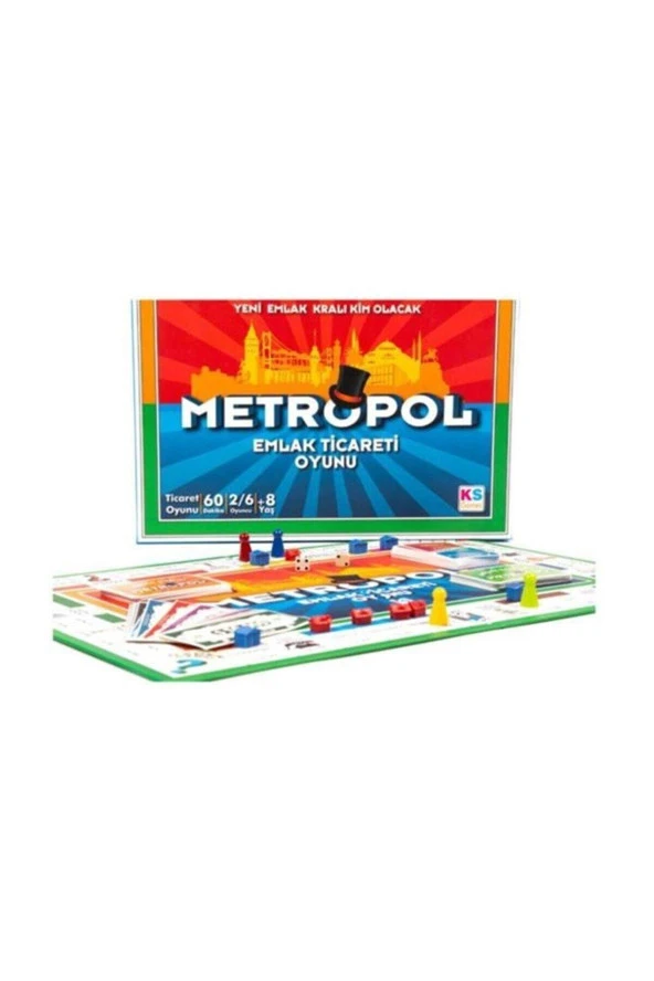 Ks Games Metropol Emlak Ticareti Oyunu ürün görseli 1