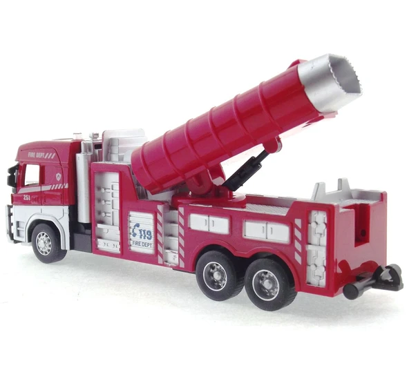 Die Cast Model Çek Bırak Duman Emici İtfaiye Kamyonu ürün görseli 1