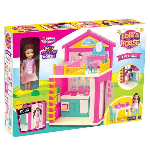 Lola'nın 2 Katlı Evi Aktivite Oyun Seti ürün görseli 1