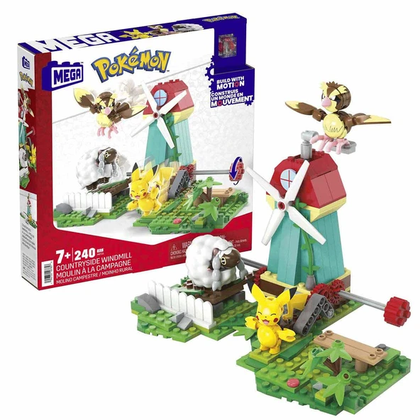 HKT21 MEGA Pokemon - Yel Değirmeni Kasabası Seti - Mattel ürün görseli 1