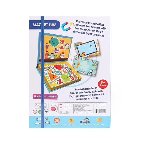 FP 13411 Fisher Price Baby Puzzle Numbers Shapes ürün görseli 1
