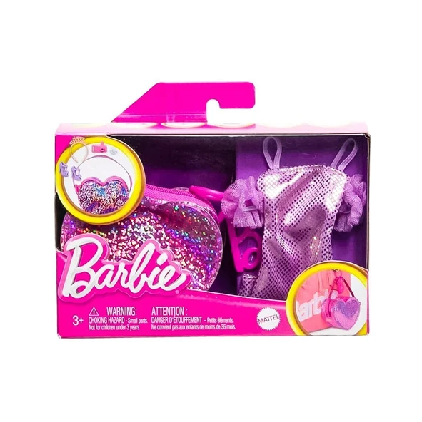 HJT42 Barbie'nin Mini Çanta Aksesuarları - Stokta Olan Gönderilir ürün görseli 1