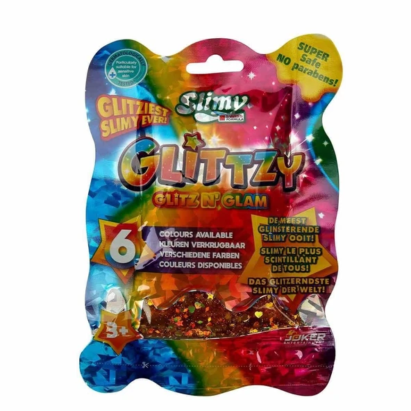 34025 Slimy Glitzy 10 Renk 90 gr - Resim 3
