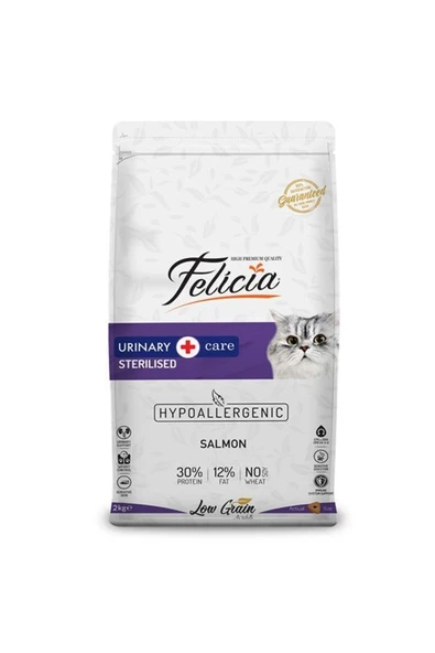 Düşük Tahıllı Hipoalerjenik Somonlu Kısırlaştırılmış Kedi Maması 2 Kg ürün görseli 1