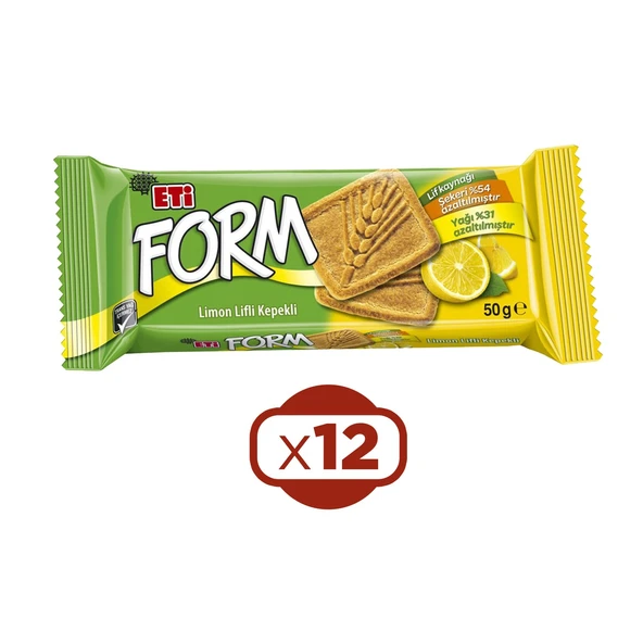 Eti Form Limon Lifli 50 gr x 12 Adet ürün görseli 1