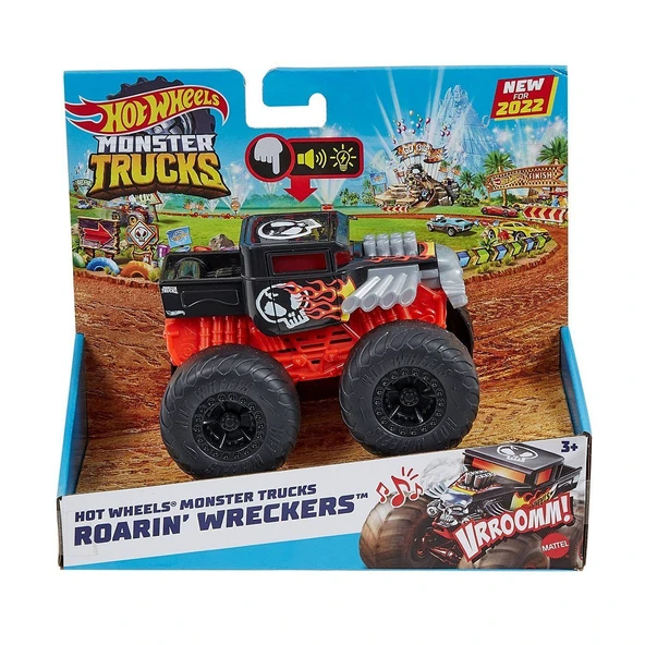 HDX60 Hot Wheels Monster Trucks 1:43 Kükreyen Arabalar ürün görseli 1