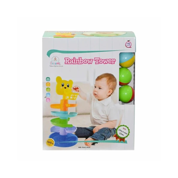 Gökkuşağı Kule Oyunu Rainbow Tower ürün görseli 1