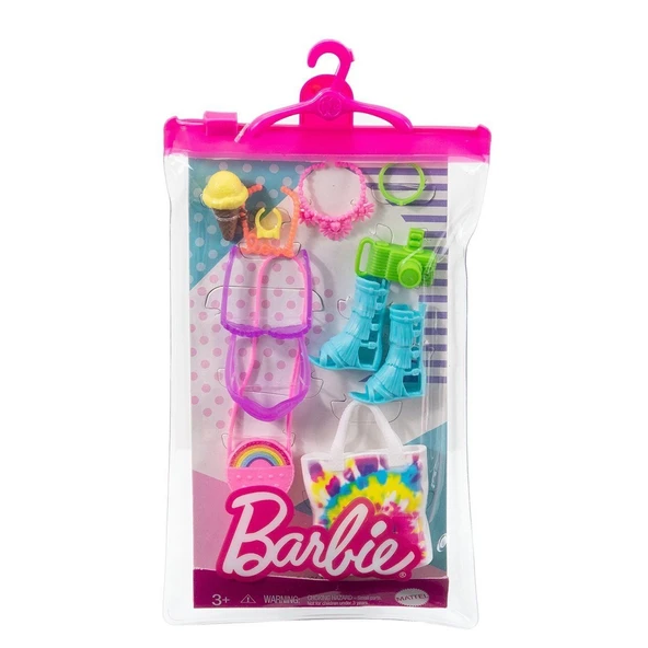GWD98 Barbie'nin Moda Aksesuarları Paketleri / Asorti Seçilemez. ürün görseli 1