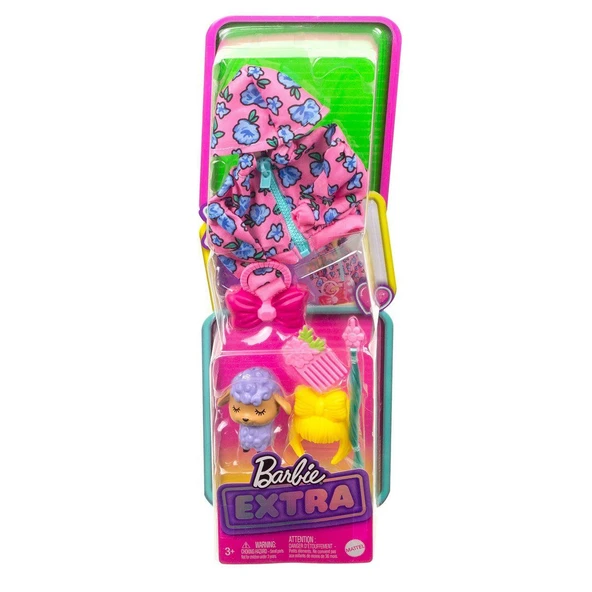 HDJ38 Barbie Extra Hayvan Dostları ve Kıyafet Paketleri - 1 Adet Stokta Olan Gönderilir ürün görseli 1
