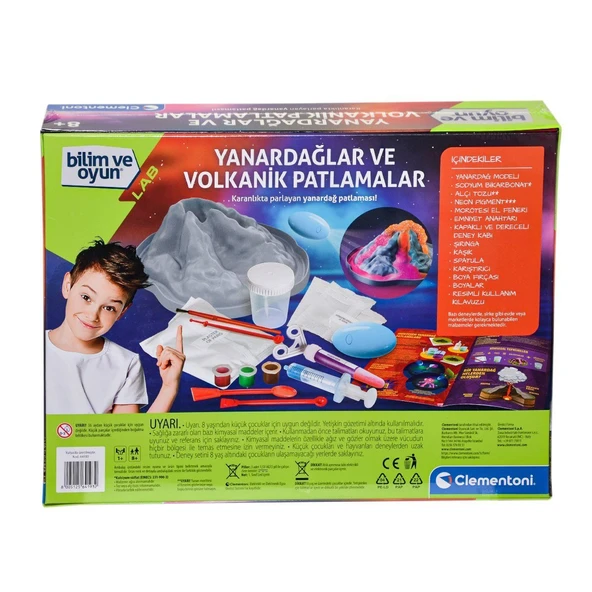 64193 Bilim ve Oyun - Yanardağlar ve Volkanik Patlamalar ürün görseli 1