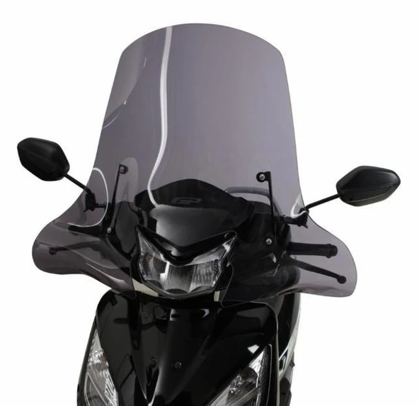 Honda Dio Siperlik Camı Füme (2021-25)+Aparat ürün görseli 1