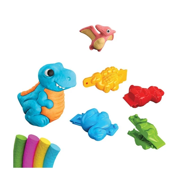 03549 Dede, 3D Dinozor Hamur Set 200 gr / +3 yaş ürün görseli 1