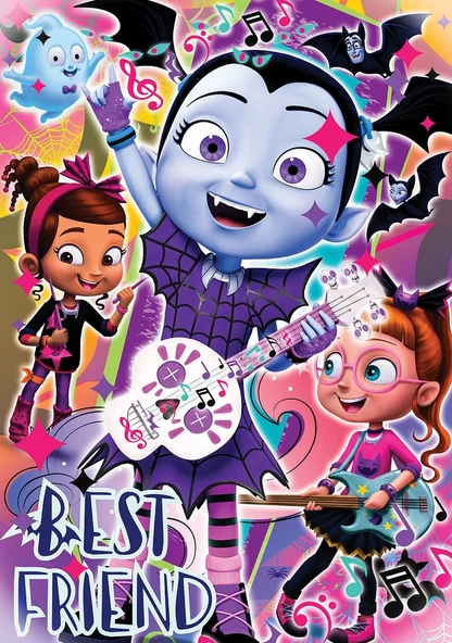 KS  Puzzle 50 Parça Vampirina ürün görseli 1