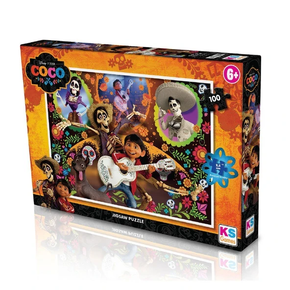 CO 714 Coco Puzzle 100 Parça- KS Games - Resim 2