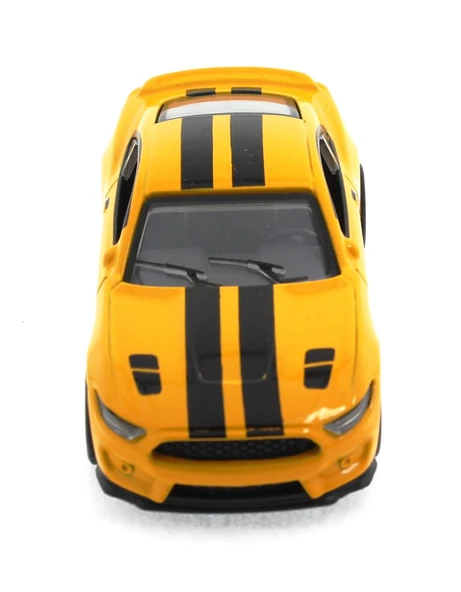 Die Cast Çek Bırak Metal Sarı Spor Araba ürün görseli 1