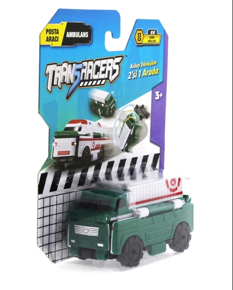 Transracers Dönüşen Araçlar Posta Aracı / Ambulans ürün görseli 1
