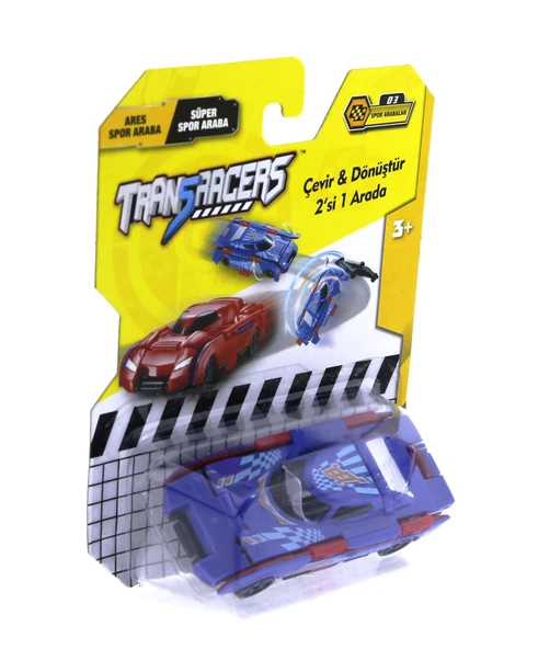 Transracers Dönüşen Araçlar Spor Arabalar Ares / Süper ürün görseli 1