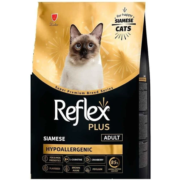 Reflex Plus Hipoalerjenik Siamese Yetişkin Kedi Maması 1.5 Kg ürün görseli 1