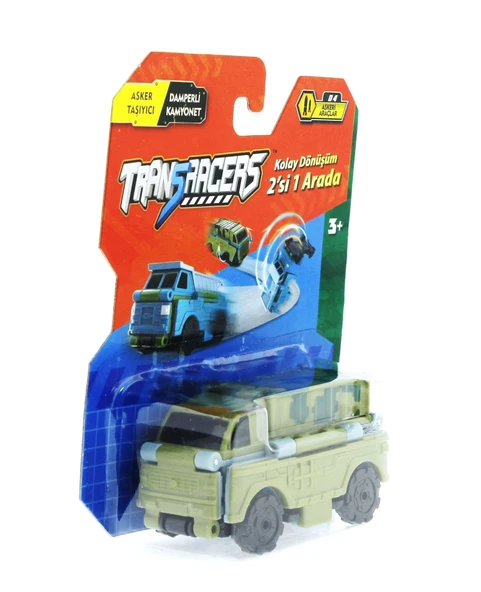Transracers Dönüşen Araçlar Askeri Araçlar Taşıyıcı / Kamyonet ürün görseli 1