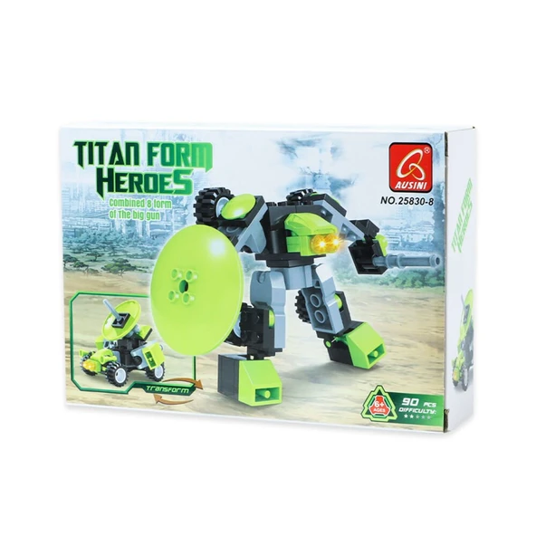 Ausini Titan Heroes Hnight-8 90 Parça - Resim 4